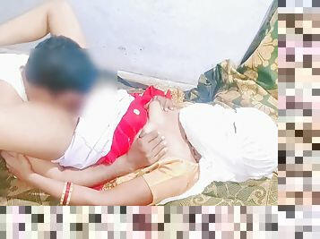 Late Night Sex With Telugu Wife In Red Sari