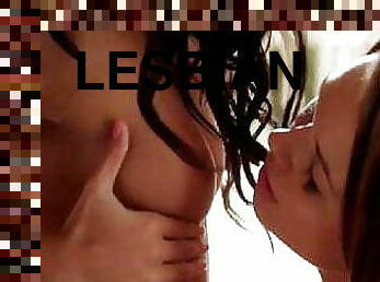 Loving Her Lesbian Pussy, So Wet