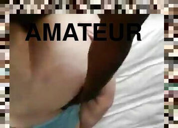 amateur, anal, belle-femme-ronde, bout-a-bout