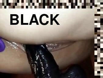Big black dildo