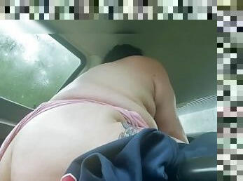 BBW PAWG And Young BBC Bull Car Sex!!