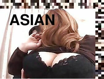 BBW Asian With Big Tits Gets Fucked and Covered in Thick Creamy Jizz