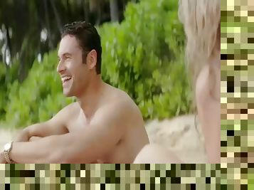 Radha Mitchell sexy cleavage  Tiera Skovbye hot bikini