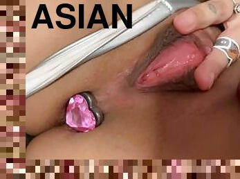 asiatique, gros-nichons, chatte-pussy, anal, ados, doigtage, seins, bout-a-bout, fétiche, solo