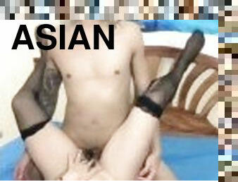 asiatique, gros-nichons, levrette, orgasme, russe, giclée, anal, fellation, ejaculation-sur-le-corps, blonde