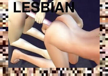 sims 4 wicked whims LESBIAN ARE PEEING ON GUY