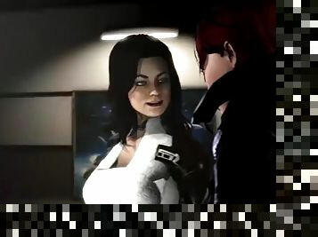 Mass effect lesbian futa