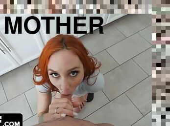 My Passionate Redhead Step Mother Let Me Slide My Hard Cock Between Her Perfect Tits