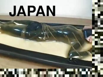 asia, mainan, jepang, bdsm-seks-kasar-dan-agresif, pakaian-dalam-wanita, fetish-benda-yang-dapat-meningkatkan-gairah-sex, latex, bondage-seks-dengan-mengikat-tubuh, berambut-cokelat, karet