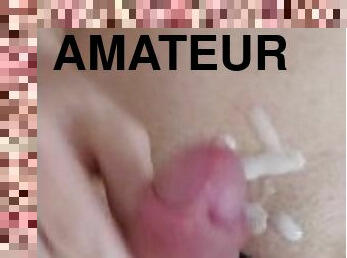 énorme, amateur, ejaculation-sur-le-corps, gay, ejaculation, européenne, euro, fétiche, solo, boules