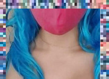 Blue hair