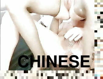 asiatique, orgasme, pute, chinoise