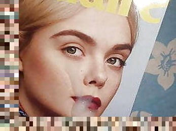 Elle Fanning Cum Tribute Magazine