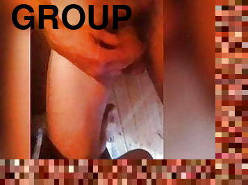 énorme-bite, gay, branlette, sexe-de-groupe, sauna, hôtel