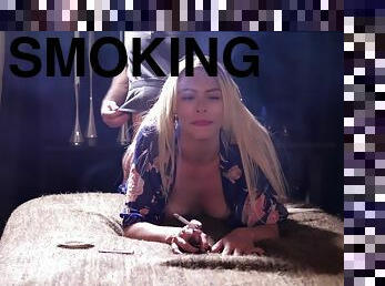 Smoking Young Bitch