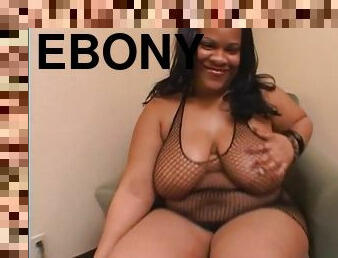 Big butts ebony in fishnet sucking a cock pending rough sex