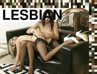 Stockings lesbian tastes