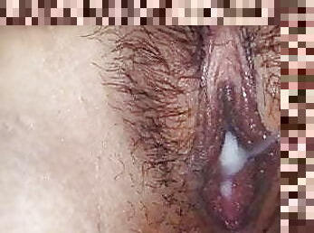 vagina-pussy, tante, sperma, bersetubuh, ketat, jarak-dekat, kasar