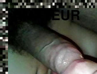 femme, amateur, fellation, milf, maison, maman, ejaculation, lait, brunette, bite