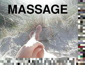 onani, bøsse, massage, strand