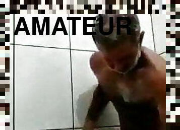 papa, masturbation, amateur, gay, pappounet, musclé, ours