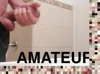 masturbation, amateur, énorme-bite, ados, branlette, solo, bite