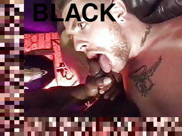 White twink enjoys raw black cock 