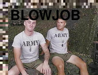 Military Jocks Ryan Jordan &amp; Brandon Anderson Full Scene