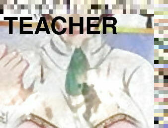 nauczycielka, gej, anime