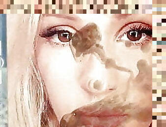 Ellie Goulding Beautiful Face Cum