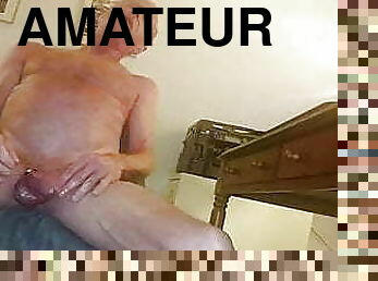 papa, vieux, amateur, mature, ejaculation-sur-le-corps, gay, branlette, dad-girl, jeune-18, ejaculation