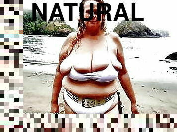 pantat, payudara-besar, gemuk-fat, besar-huge, wanita-gemuk-yang-cantik, pantai, gemuk, normal, payudara, bikini