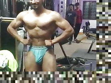 Desi Hunk Gym Bulge 