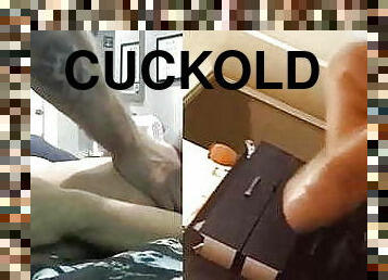 ehefrau, kamera, cuckold