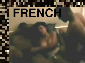French Wife Nadine In BBC Gangbang