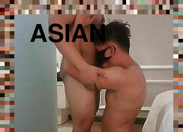 азиатки, зърна, духане, хомосексуалисти, ръчна-работа, мускулест, млади-гейове