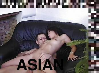 asiatique, ejaculation-interne