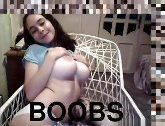 Big boobs teen girl show cam