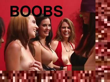 Playing a game with huge boobs is always a good idea