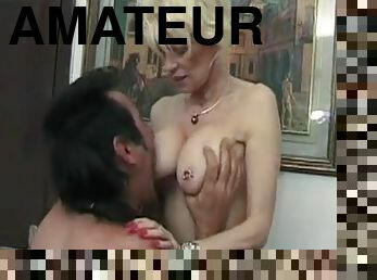 amateur, anal, mature, fellation, française, fou, esclave, sucer