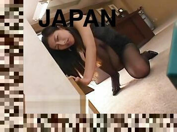 Japanese sexy secretary humiliated at work