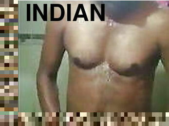 Indian daddy shows dick.