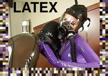 knullande, latex