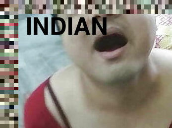 INDIAN CD SISSY BTM CUM SWALLOWING