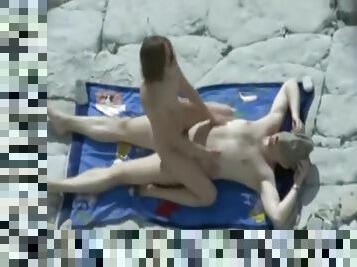 nudiste, en-plein-air, public, amateur, compilation, cam, couple, plage, voyeur