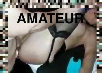 doggy, strapon, amatør, anal, milf, mamma, ludder, hore, europeisk, euro