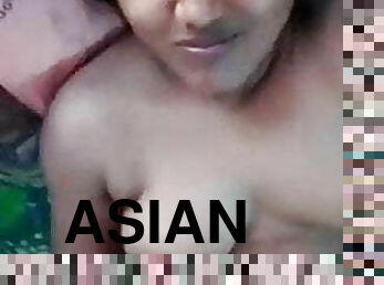 asian, pelancapan, gadis-indian, main-dengan-jari, webcam