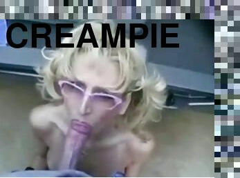 Cum in month, oral creampie compilation