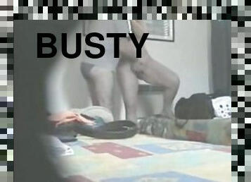 Busty amateur lady gets her pussy rubbed in hardcore hidden cam vid