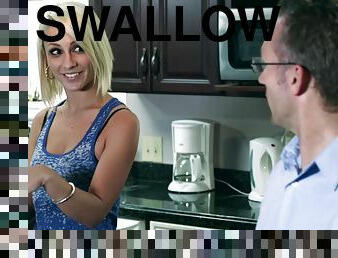 Lexi Swallow does BJ before getting fucked as a wife in reality porn